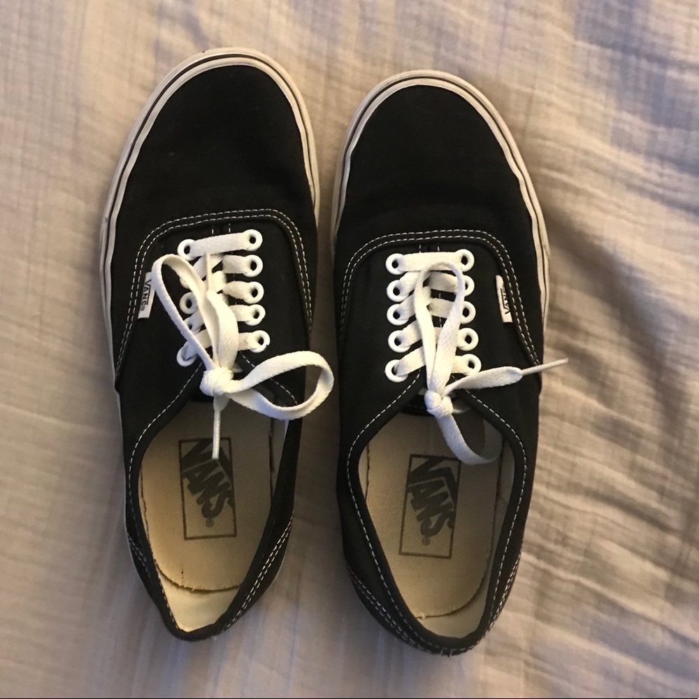 Black Vans